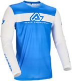 Acerbis MX J-Track Inc 2.0 Logo Motocross-trui Wit/blauw 3XL
