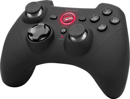 Speedlink RAIT Draadloze Gaming Controller - Zwart - PC/Switch - Trilfunctie