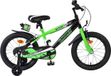 Volare Sportivo vélo enfant - pour garçons - 16 pouce - vert noir - avec deux freins à main