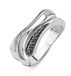 Orphelia Ring Black Zirconium Sterling Zilver 925 Zr-3750/52