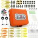 Fish-Xpro Roofvis Visset - 205-Delig - Kunstaas - Softbaits - Visloodjes -Vishaakjes -Wartels - Lijnstoppers- incl. Tacklebox - Roofvissen - Snoek Baars