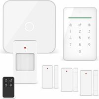 ELRO AS90S Home+ Slim Draadloos Alarmsysteem – Wifi – GSM Functie – Als Beste Getest