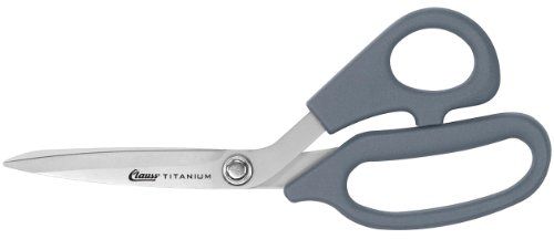 Clauss 18081 8-Inch Titanium Bonded Ultra Flex Bent Shear - Gray