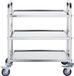 Vevor 3-Laags Mobiele Laboratoriumwagen Rvs 181kg Laboratoriumkliniek Medische Technologie
