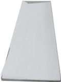 Merkloos / Sans marque Wan GmbH Handdoekrek Radiator 600 x 1400 mm wit centrale aansluiting handdoekenrek handdoekverwarming-400 watt