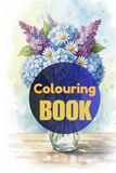 Colouring book: flowers