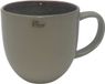 Cosy&Trendy Oona mokken zandgroen aardewerk 34cl set/6