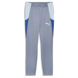 PUMA Trainingsbroek Individualblaze - Gray Skies/wit/koninklijke Saffier Dames, maat X-Large