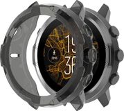 Strap-it TPU case - zwart bescherm hoesje geschikt voor Suunto 7