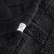 EUROFIRANY Plaid Microfibre Douce CARO 70x160 cm - Élégant Noir