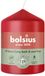 Bolsius Stompkaars Delicate Red Ø58 x 80 mm – 17 Branduren – 6 Stuks – Rode Sfeerkaarsen