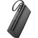 HOCO J148 2-en-1 Powerbank, 5000 mAh, 20 W, PD, 2 x USB-C, Noir