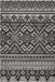 Safavieh Adirondack Collectie ADR107 Boho Geweven Vloerkleed, Zilver & Zwart, 122 x 183 cm