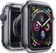 Strap-it Apple Watch silicone case - transparant - Maat: 38mm