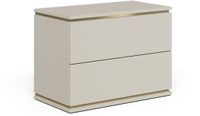 Vicco Linette Nachtkastje – 66 x 48.6 cm met laden Kasjmier