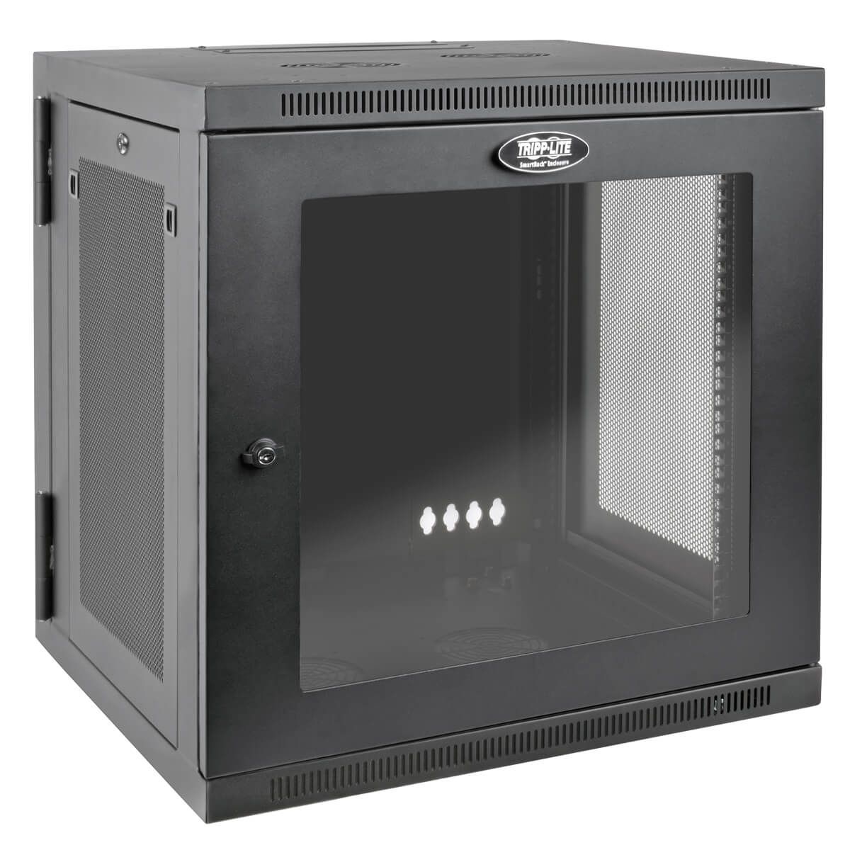 Tripp Lite SRW12USDPG - 12U Wall Mount Rack Enclosure - Black
