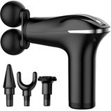 Verk 24575 Pistolet de massage 25 W, 4 embouts, noir