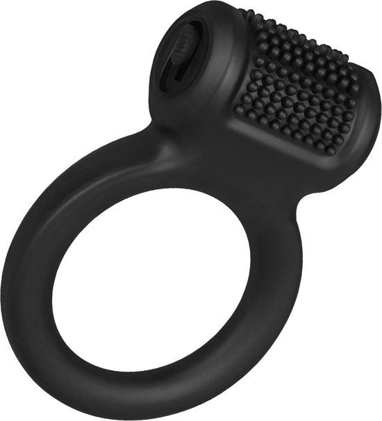 EIS, penisring "Vibroring", met noppen, gemaakt van siliconen, uitrekbare ring, Ø 30 en 50 mm