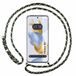 Beschermhoes Huawei Honor 90 5G Beschermhoes met trekkoord, transparant/goudkleurig