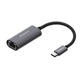 AISENS A109-0709 USB-C naar Gigabit Ethernet Netwerkkaart 1000 Mbit/s Grijs