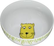 WMF Safari kinderservies mueslischaal 13,8 cm porselein wit vaatwasserbestendig