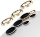 AVY Samsung Galaxy S25 Ultra Camera Lens Protector Rings Diamant Goud