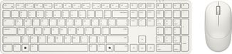 DELL Pro 5 KM526 Clavier et Souris Combo - RF Sans fil, QWERTZ, Tchèque/Slovaque, Blanc