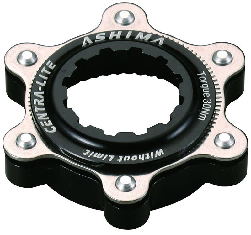 Ashima AC02 Centra-Lite Adapter Centerlock/6-bouts, black