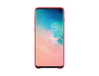 Samsung EF-VG973 Étui en cuir pour Galaxy S10 Rouge