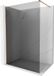 Mexen Kioto-X paroi de douche Walk-in 120 x 200 cm, graphite 10 mm, or rose