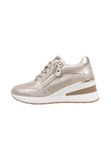 XTI - Damessneakers – comfortabele en veelzijdige schoenen – casual mode, Goud 70, 39 EU