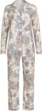 Goldenbay Pyjama Classic Vrouwen Indigo Paisley Lange Mouw Viscose