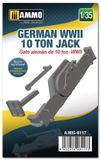 AMMO by Mig Jimenez Kit de modélisme - AMMO MIG 8117 GERMAN WWII 10 TON JACK Résine pièce - 1:35 - Modélisme