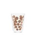 Zak!Designs DotDot theebeker dubbelwandig - 35 cl - koper