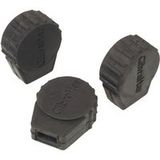 Gibraltar Bekkenstatief accessoires 3 st. rubberen voet groot rond SC-PC09