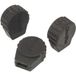 Gibraltar Bekkenstatief accessoires 3 st. rubberen voet groot rond SC-PC09