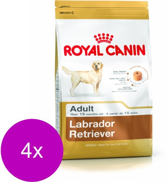 Royal Canin Bhn Labrador Retriever Adult - Hondenvoer - 4 x 3 kg