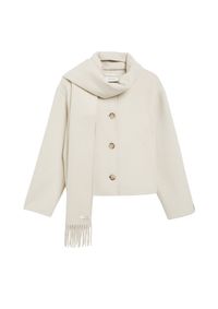 COMMA Reversibele Jas met Afneembare Sjaal Dames
