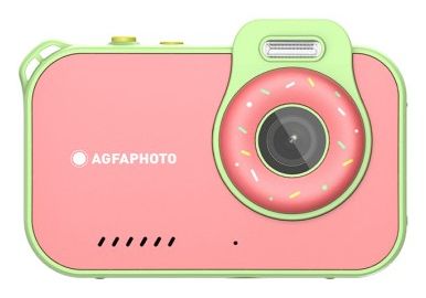 AgfaPhoto Realikids Cam Waterproof 2 - Kids Camera - 12MP - Red/Green