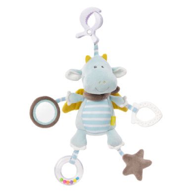 Fehn ® Activity-Speeldier Draak - Little Castle - Blauw
