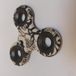 Health & Nature Bol Fidget spinner hand spinner zwart /wit
