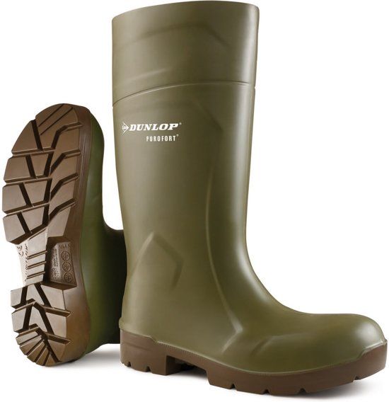 Dunlop FoodPro Purofort MultiGrip Safety veiligheidslaars S4 groen CA61831 maat 43