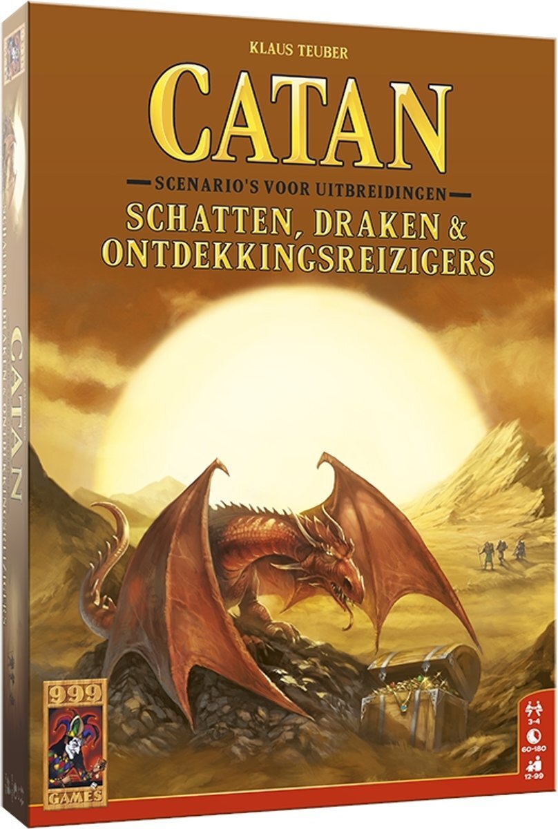 999 Games Catan: Schatten draken & ontdekkingsreizigers bordspel