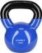 HMS Kettlebell - Gietijzer/Vinyl - 10 kg - Blauw