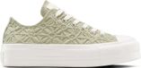Converse Chuck Taylor All Star Lift Platform, matière texturée, modèle A13524C, uni