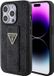 Guess 4G Triangle Logo Grip Back Case pour Apple iPhone 15 Pro - Gris