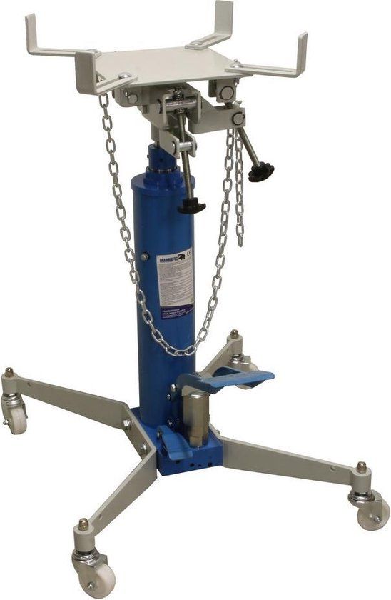 Mammuth Versnellingsbakkrik 500kg dubbele cilinder Blauw