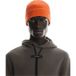 Bonnet en mérinos unisexe orange flamme