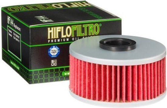 Hiflofiltro HF144 Oliefilter voor Motorfiets - Rouge