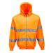 Portwest B305 Hi-Vis Zipsweater met Capuchon en Rits Hoge Zichtbaarheid